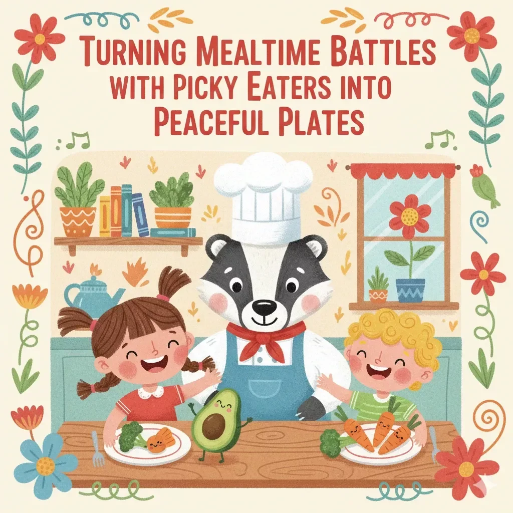 Turning Mealtime Battles with Picky Eaters into Peaceful Plates | Digital Parenting Guide on How to Deal with Picky Eaters at Dinner