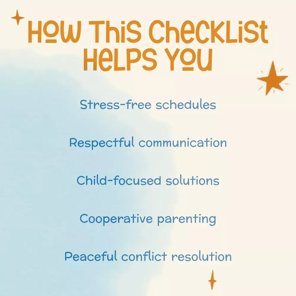Peaceful Co-Parenting Made Simple | Checklist for Stress-Free Communication & the Best Way to Co-Parent Peacefully