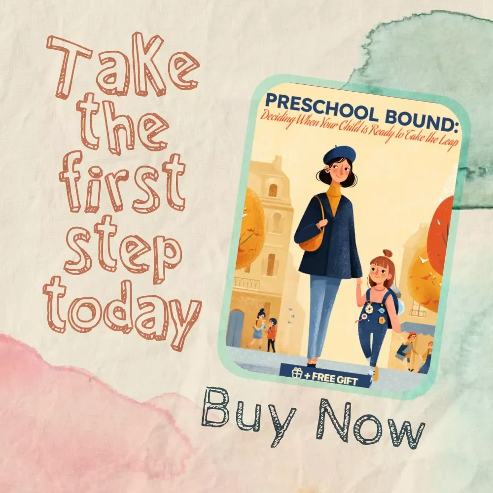 Is Your Child Ready for Preschool? | Preschool Readiness Guide | Digital Download eBook & Checklist for Parents