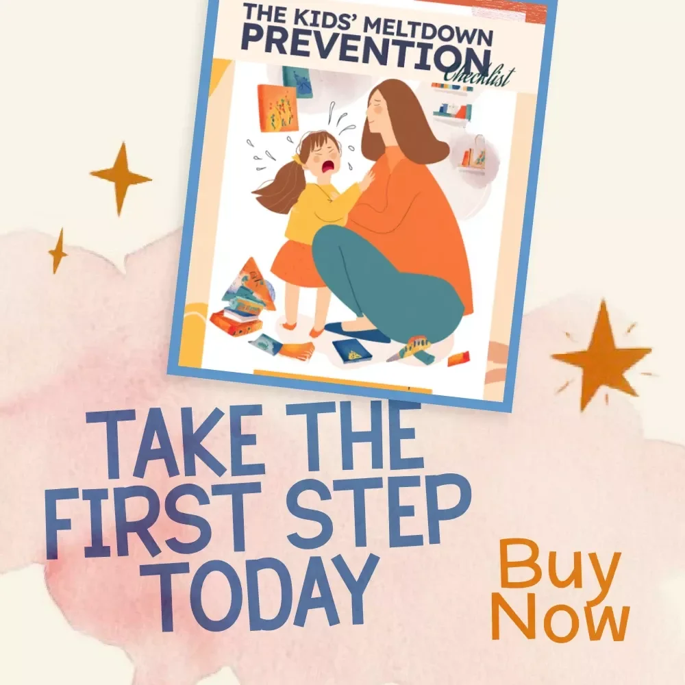 The Kids’ Meltdown Prevention Checklist! | Printable Parenting Guide | Best Ways to Prevent Meltdowns for Toddlers & Kids