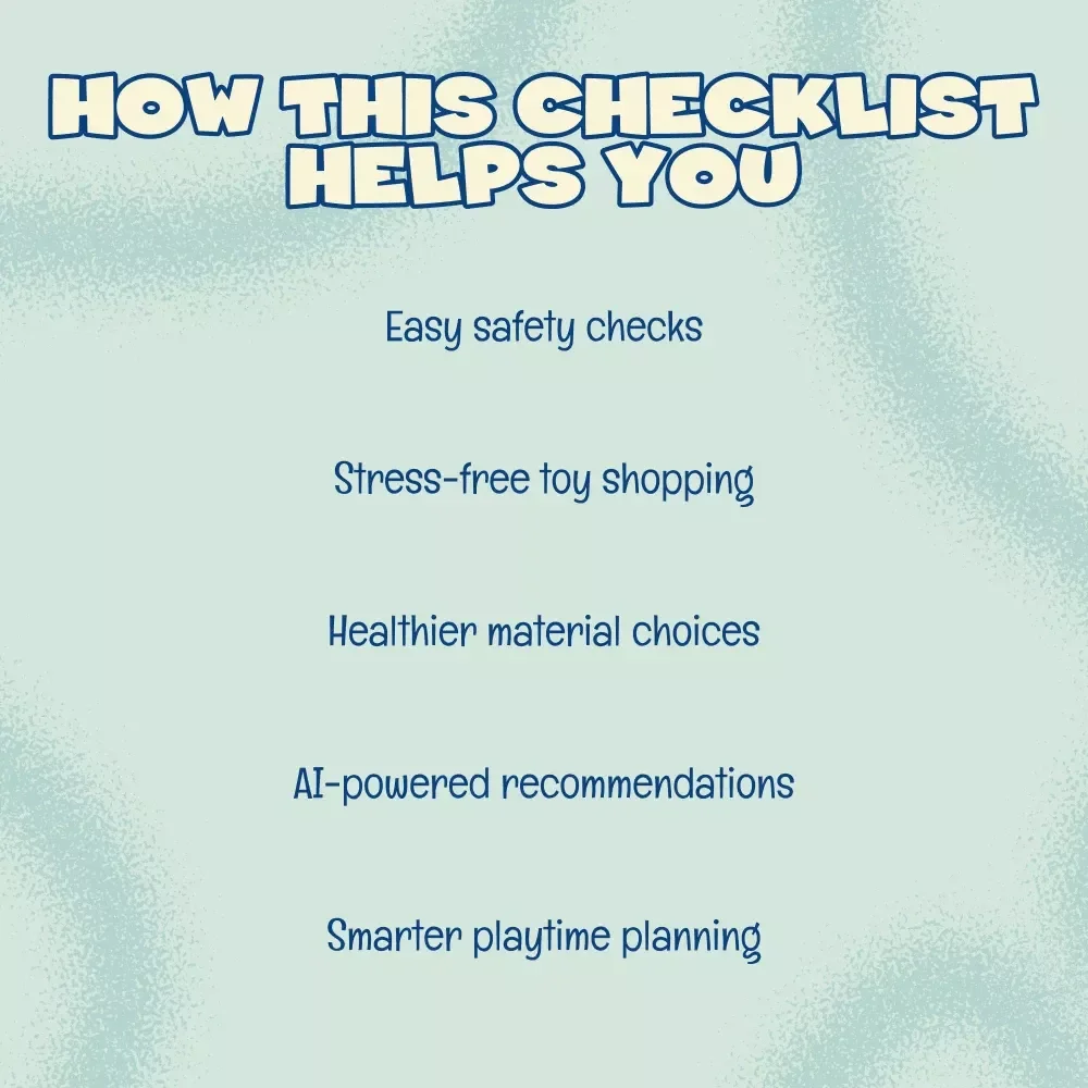Safe Toy Guide for Babies | Printable Baby Toy Safety Checklist | How to Choose Safe Toys for Baby | Non-Toxic Toy Buying Guide for New Parents