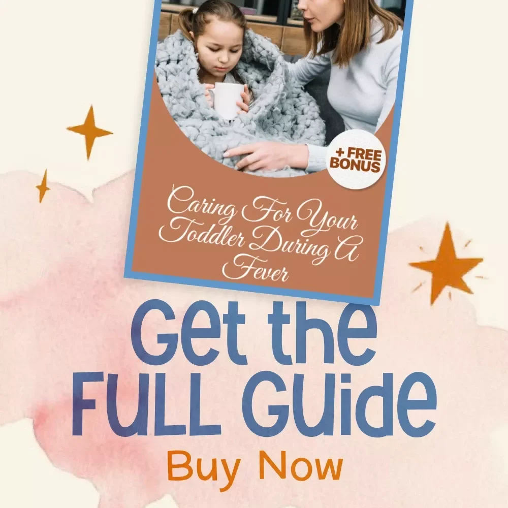 Caring for Your Toddler During a Fever | Gentle Parenting Guide for Natural Comfort | Best Way to Manage Toddler Fever Without Meds | Printable Digital Download
