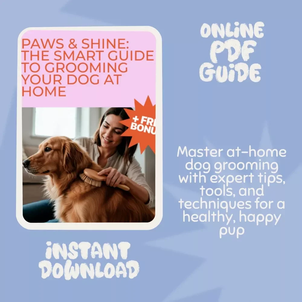 Paws & Shine: The Smart Guide to Grooming Your Dog at Home - Dog Grooming eBook & Checklist for Pet Parents