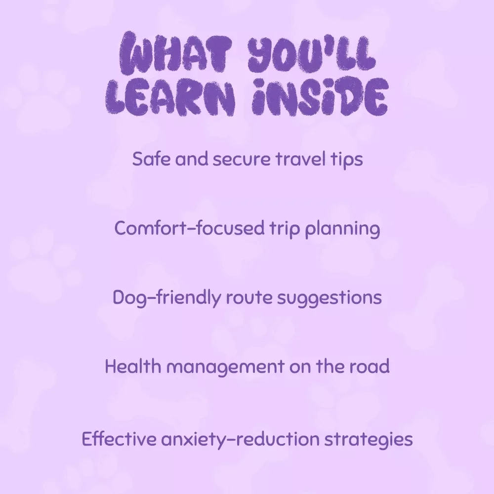 Road Trip Ready with Your Dog: How to Prepare Your Dog for a Long Car Trip eBook Guide