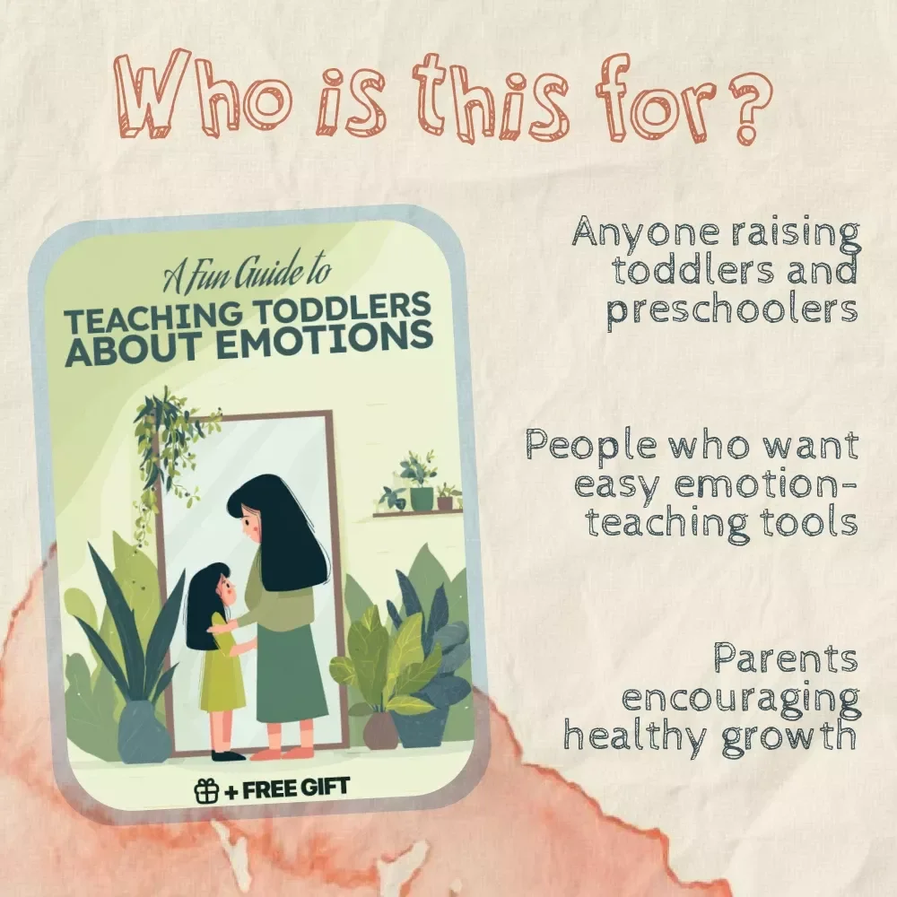 A Fun Guide to Teaching Toddlers About Emotions | How to Teach Toddlers to Identify Feelings | Digital Download Parenting Guide