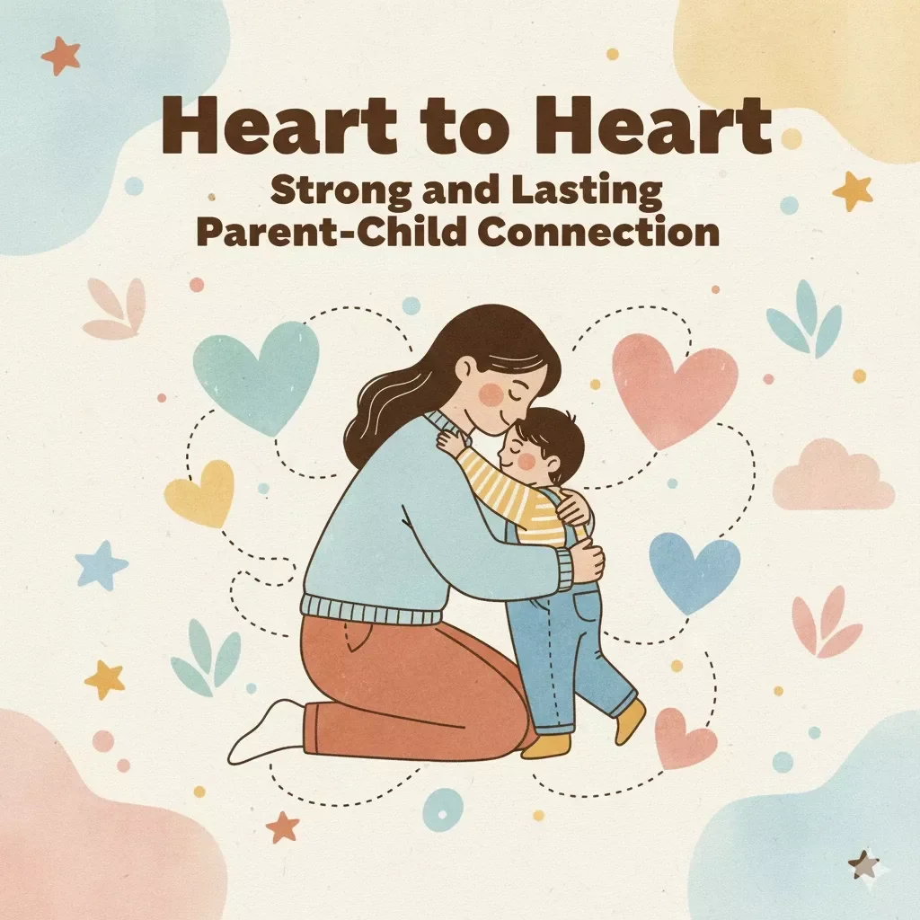 Heart to Heart: Strong and Lasting Parent-Child Connection eBook | Parenting Guide, Communication, Trust, Play, Conflict Management, Family Bonding Digital Download