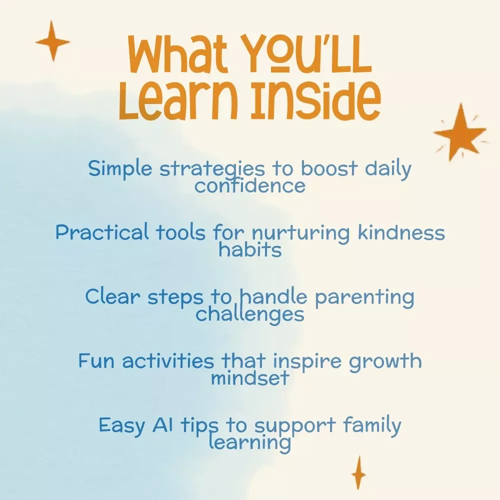 Raising Confident and Kind Children | Parenting Ebook with Practical Strategies, Emotional Growth Tips & AI Tools