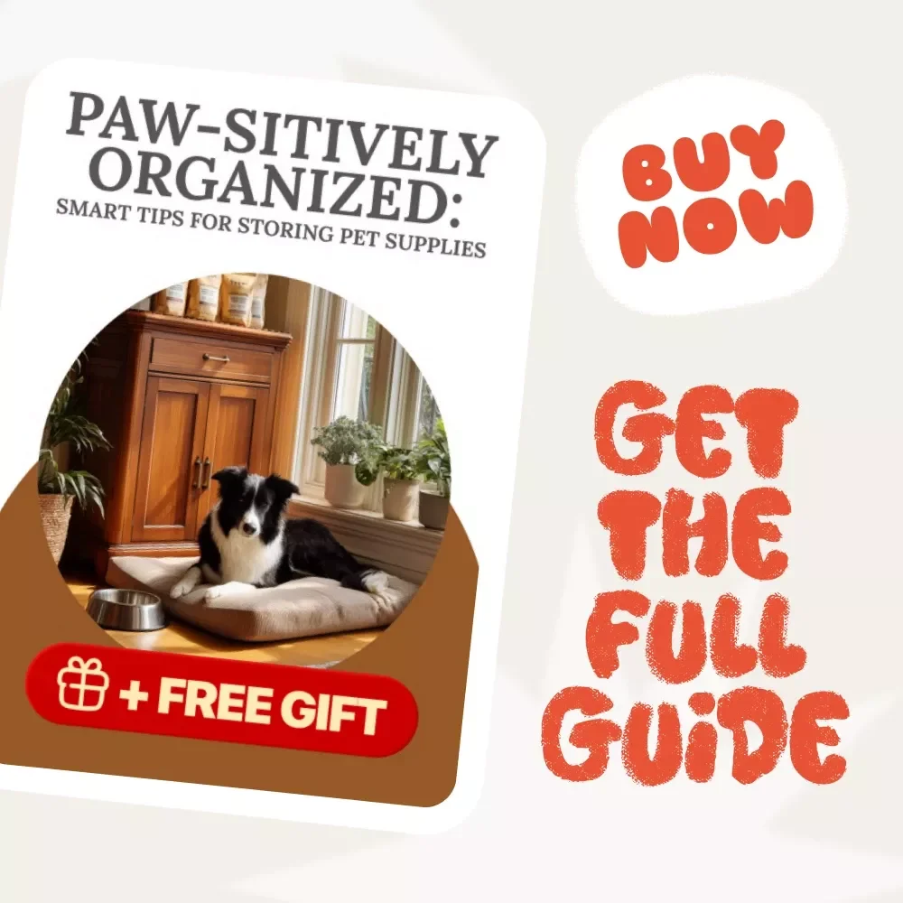 Paw-sitively Organized: Smart Tips for Storing Pet Supplies – Ultimate Guide for Pet Owners
