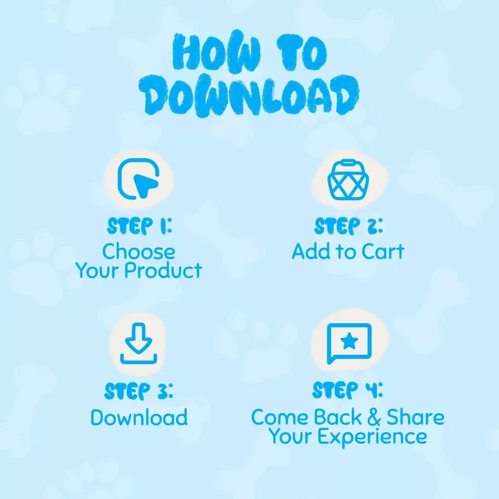 Splish, Splash, No Fear: A Calm Dog’s Guide to Bath Time | Digital Dog Bath Guide for Pet Owners | What to Do When Your Dog Hates Baths | Printable Pet Anxiety eBook & Checklist