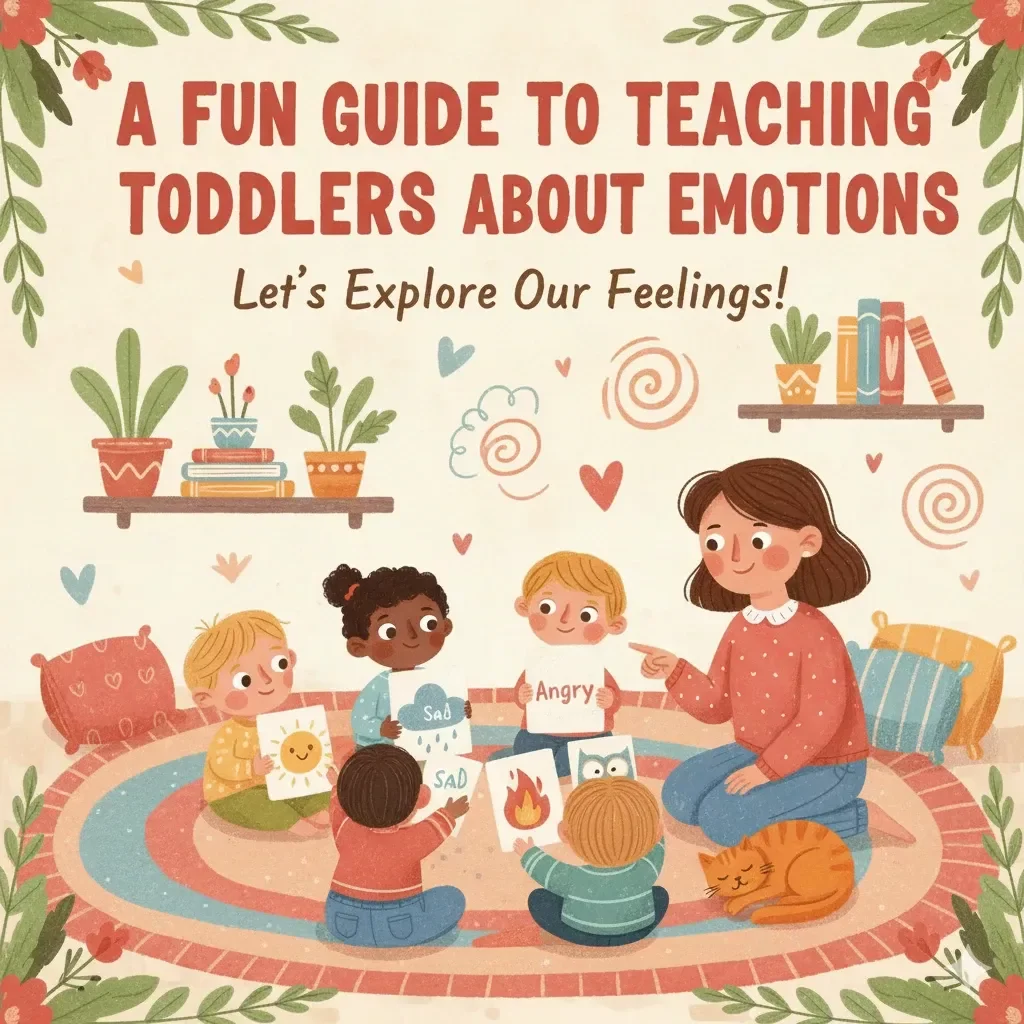 A Fun Guide to Teaching Toddlers About Emotions | How to Teach Toddlers to Identify Feelings | Digital Download Parenting Guide