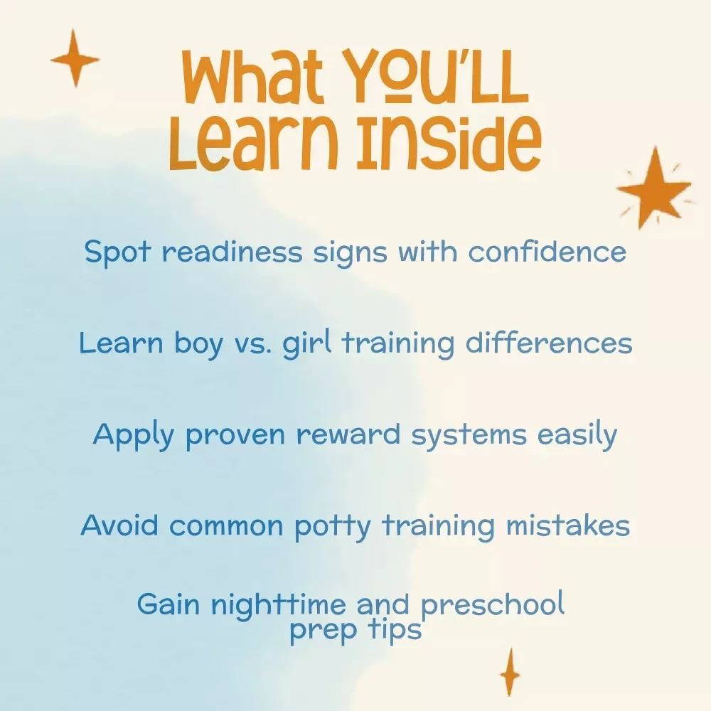 Potty Power: A Parent’s Guide to Training Boys and Girls | Digital Download Guide with Practical Tips for Potty Training Boys vs Girls