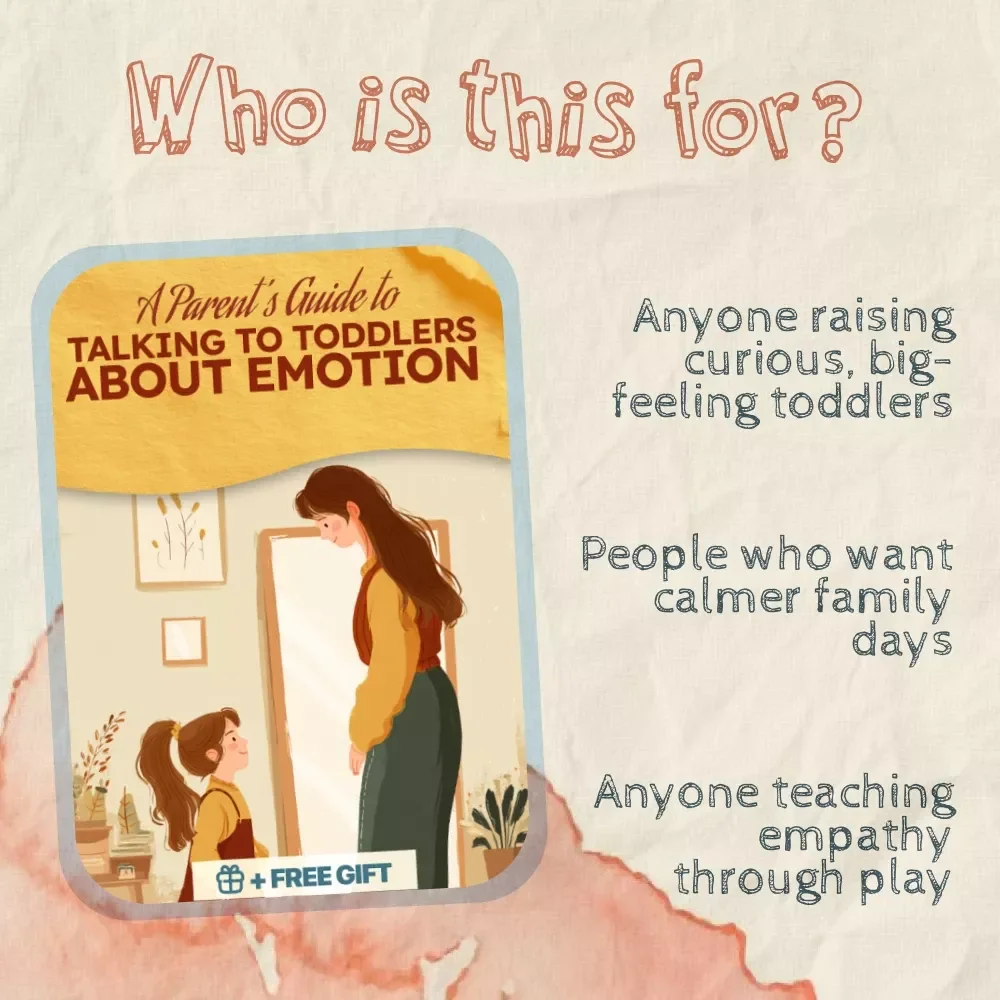 A Parent’s Guide to Talking to Toddlers About Emotions | eBook for Parents | How to Talk to Toddlers About Feelings | Emotional Development Guide for Moms & Dads | Digital Download
