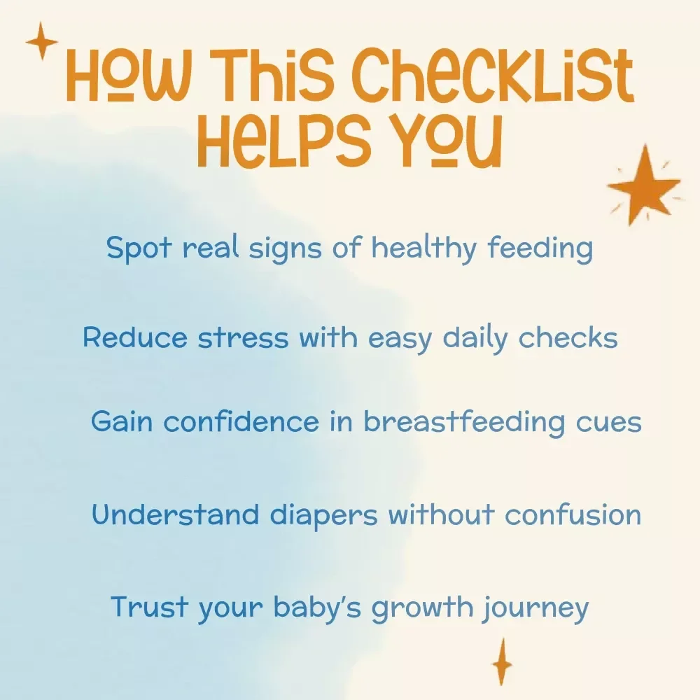 Is Your Baby Getting Enough Milk | Newborn Breastfeeding Guide | Digital Download | eBook for New Moms | Breastfeeding Checklist for Baby Feeding Cues & Milk Supply Confidence