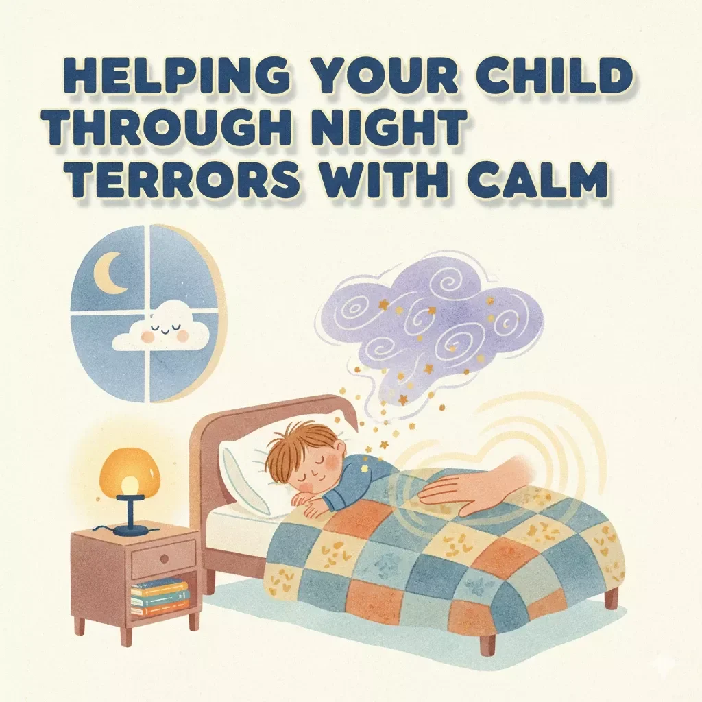 Helping Your Child Through Night Terrors with Calm | Gentle Parenting Guide for Peaceful Sleep | What to Do When Child Has Night Terrors | Digital Download