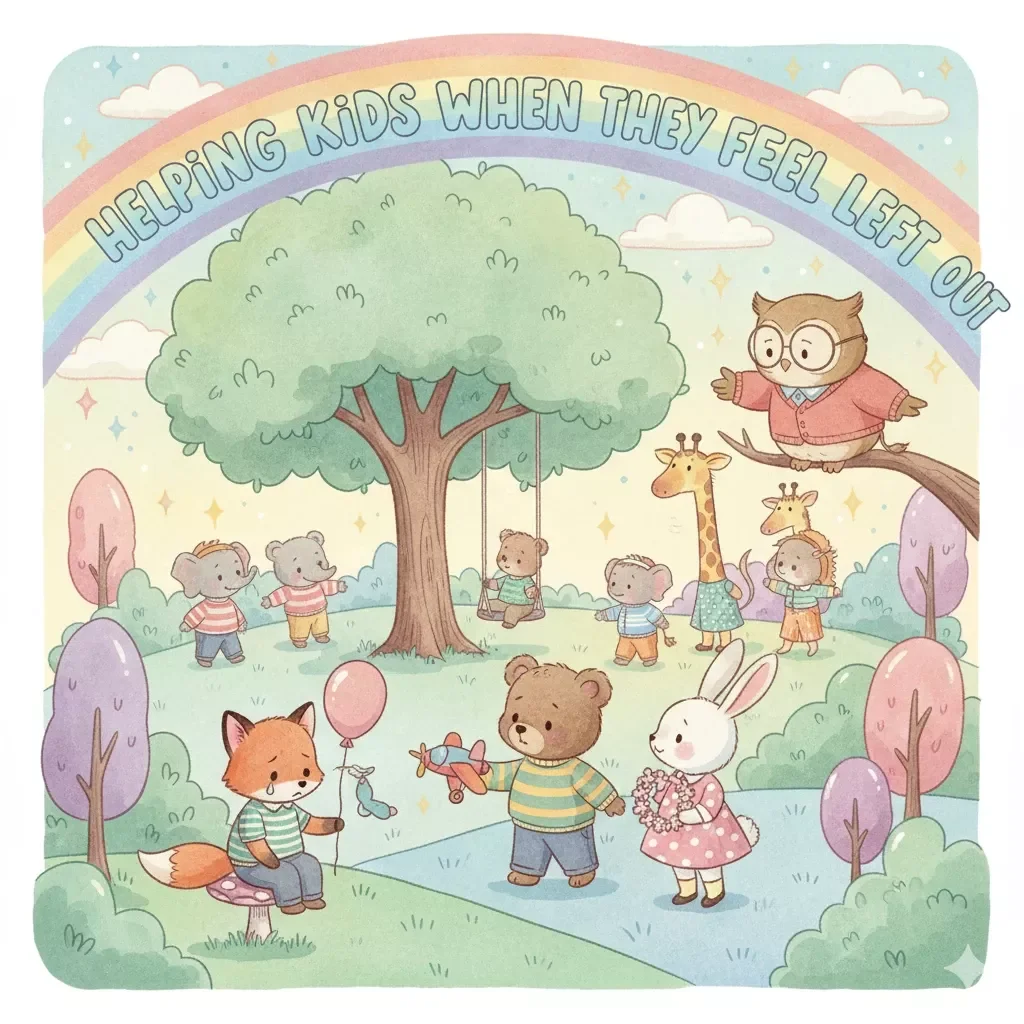 Helping Kids When They Feel Left Out | Printable Digital Guide for Parents | What to Do When Child Feels Left Out | Emotional Support & Social Skills eBook