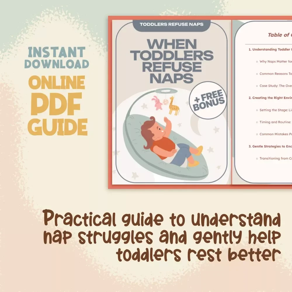 When Toddlers Refuse Naps | Gentle Guide for Parents | What to Do When Toddler Won’t Nap | Sleep Tips, Calming Strategies, AI Tools & Bedtime Routines