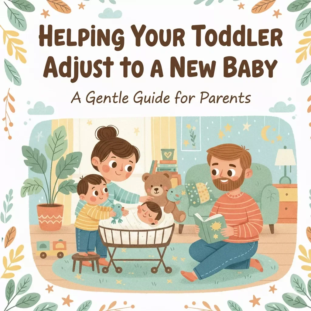 Helping Your Toddler Adjust to a New Baby | Digital Download Checklist & Parenting Guide for Smooth Sibling Transition