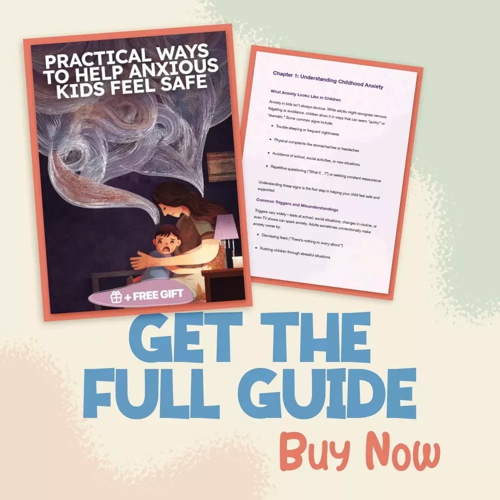 Best Ways to Calm Anxious Children | Digital Guide for Parents & Caregivers | Gentle Techniques, Mindful Routines & Practical Coping Strategies