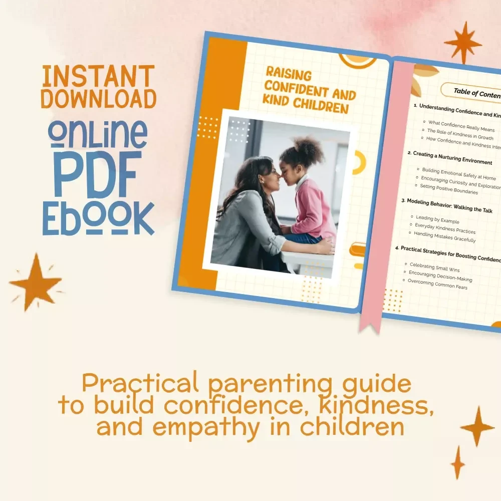Raising Confident and Kind Children | Parenting Ebook with Practical Strategies, Emotional Growth Tips & AI Tools
