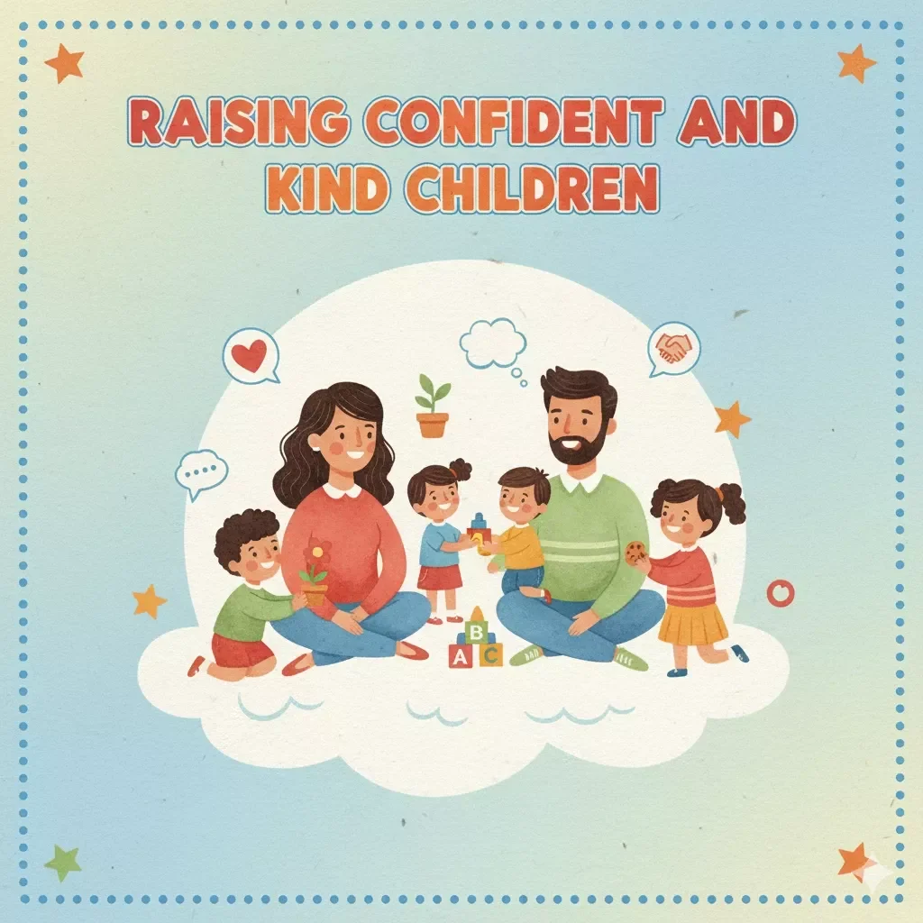 Raising Confident and Kind Children | Parenting Ebook with Practical Strategies, Emotional Growth Tips & AI Tools