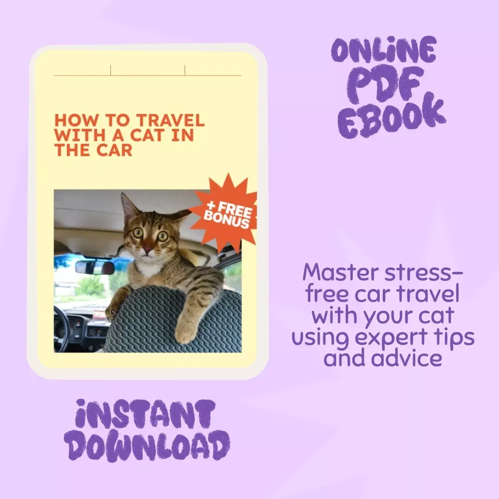 How to Travel with a Cat in the Car - A Complete eBook Guide for Stress-Free Road Trips with Your Feline Companion