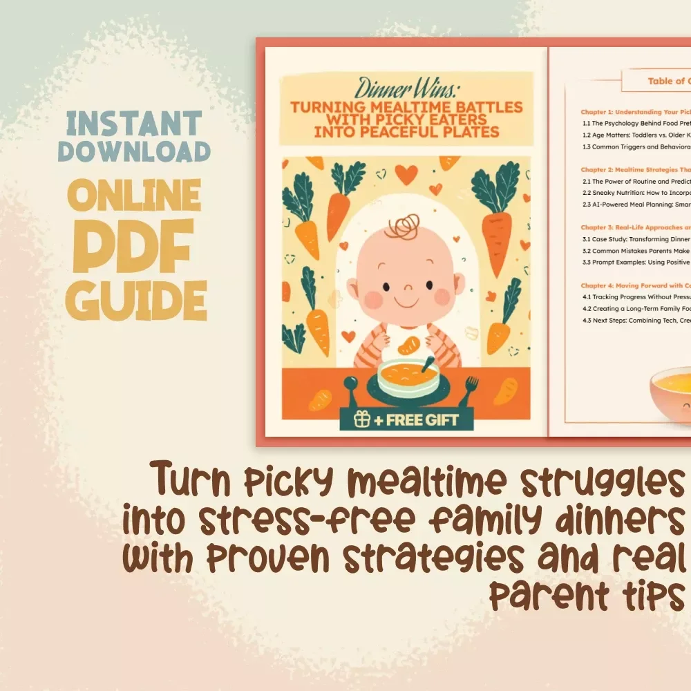 Turning Mealtime Battles with Picky Eaters into Peaceful Plates | Digital Parenting Guide on How to Deal with Picky Eaters at Dinner