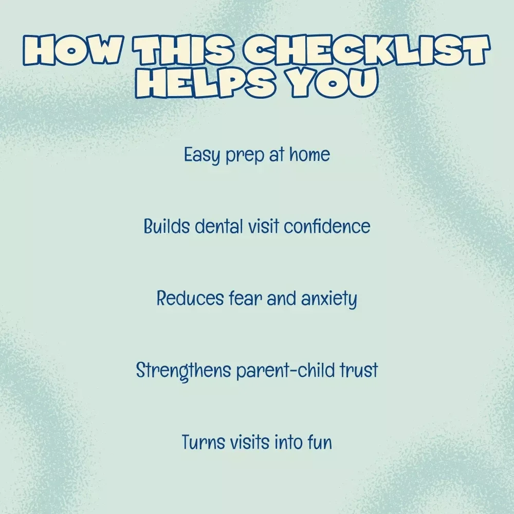 Fear-Free Dentist Visit Prep for Kids | Printable Checklist for Parents | Best Way to Prepare Child for Dentist Visit | Calm, Fun & Positive Dental Experience Guide