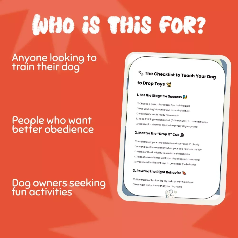 The Checklist to Teach Your Dog to Drop Toys - Best Way to Teach Your Dog to Drop Toys