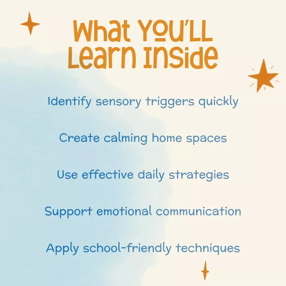 Quiet the Storm: A Friendly Guide to Calming Sensory Overload in Kids | Ebook with Tips for Calming Sensory Overload in Kids