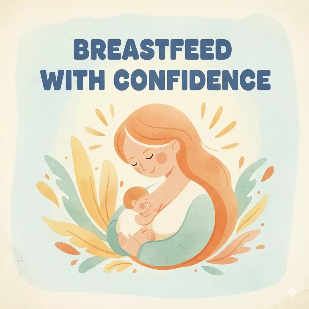 Breastfeed with Confidence: Checklist | Digital Download | New Mom Resource | Printable Guide with Tips for Breastfeeding in Public | Breastfeeding Support Tool