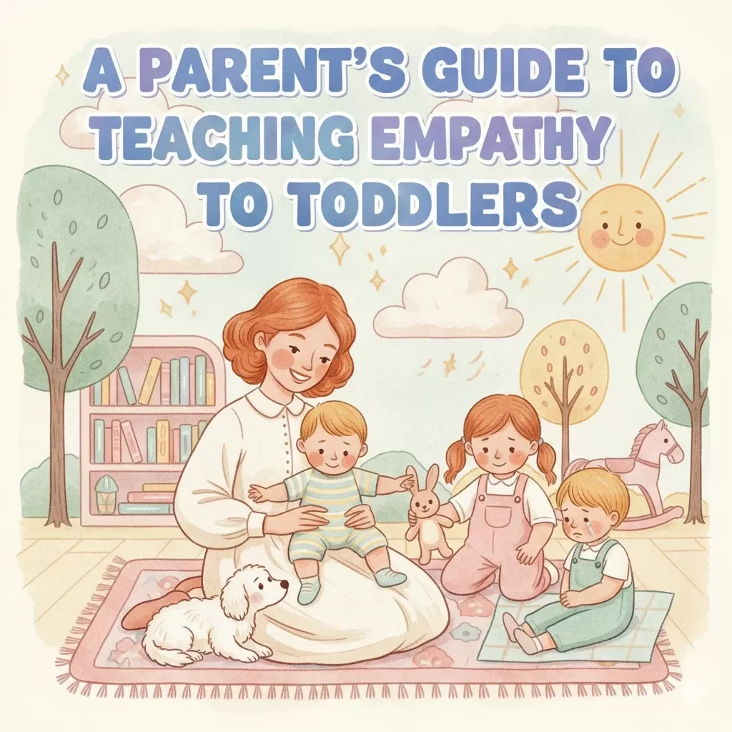 A Parent’s Guide to Teaching Empathy to Toddlers | How to Teach Empathy to Toddlers | Printable Digital eBook for Parents | Gentle Parenting Resource
