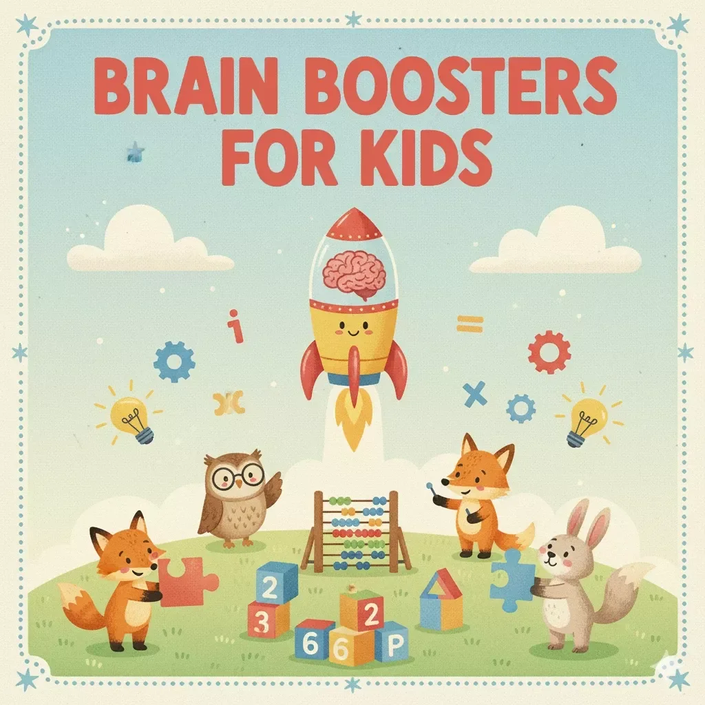 Brain Boosters for Kids | Guide with Tips for Boosting Memory in Kids, Fun Learning Strategies, and AI Tools
