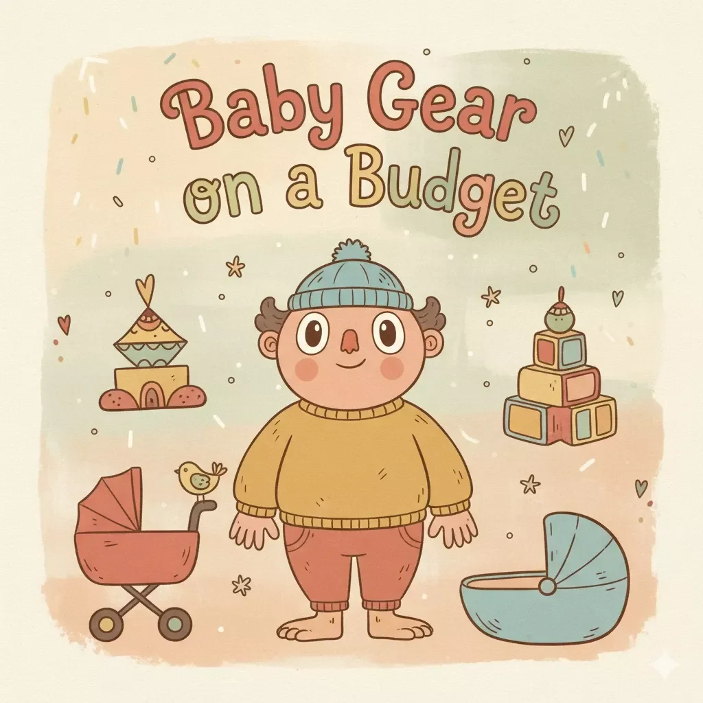 Baby Gear on a Budget | Printable Checklist for New Parents | How to Save Money on Baby Gear | Frugal Baby Essentials Planner & Savings Guide