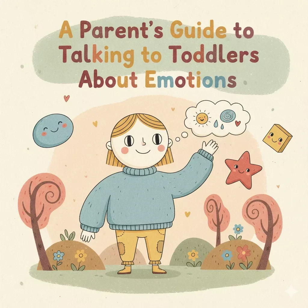 A Parent’s Guide to Talking to Toddlers About Emotions | eBook for Parents | How to Talk to Toddlers About Feelings | Emotional Development Guide for Moms & Dads | Digital Download