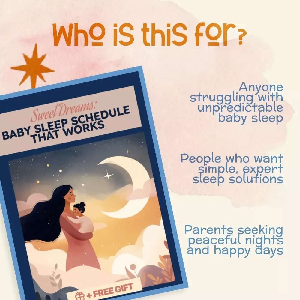 Sweet Dreams: The Parent’s Guide to Crafting a Baby Sleep Schedule That Works | Baby Sleep Ebook | How to Create a Baby Sleep Schedule | Infant Sleep Guide for Parents