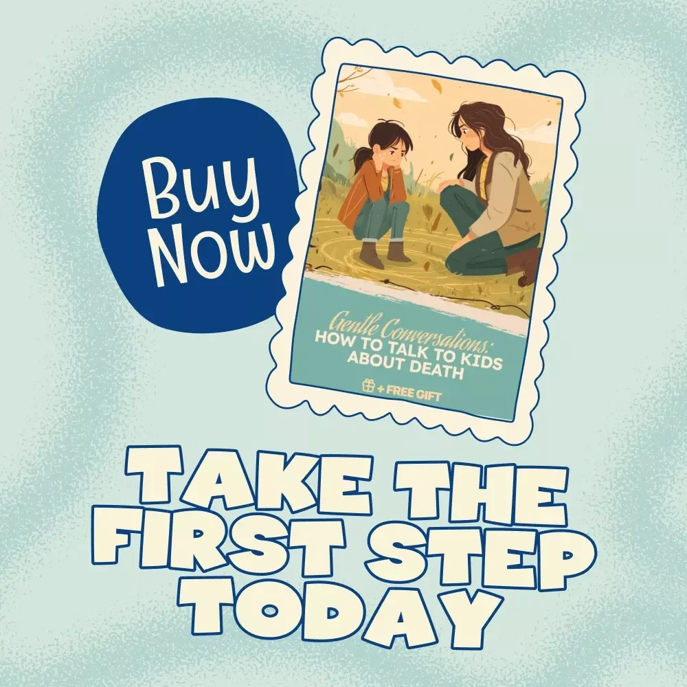 Gentle Conversations: How to Talk to Kids About Death Checklist | Digital Download Guide for Parents | How to Talk to Kids About Death Gently
