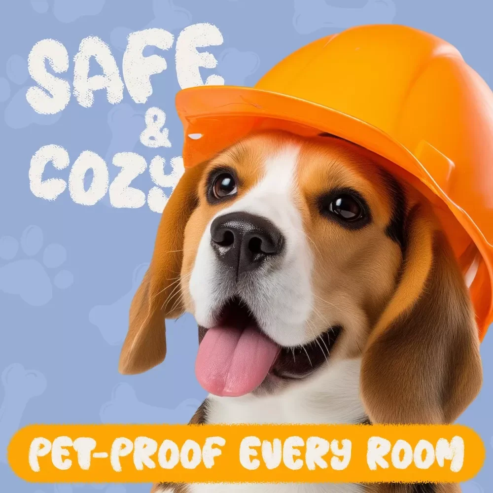 Safe & Cozy: Pet-Proof Every Room of Your Home - A Complete Guide to Pet-Proofing Your Home by Room