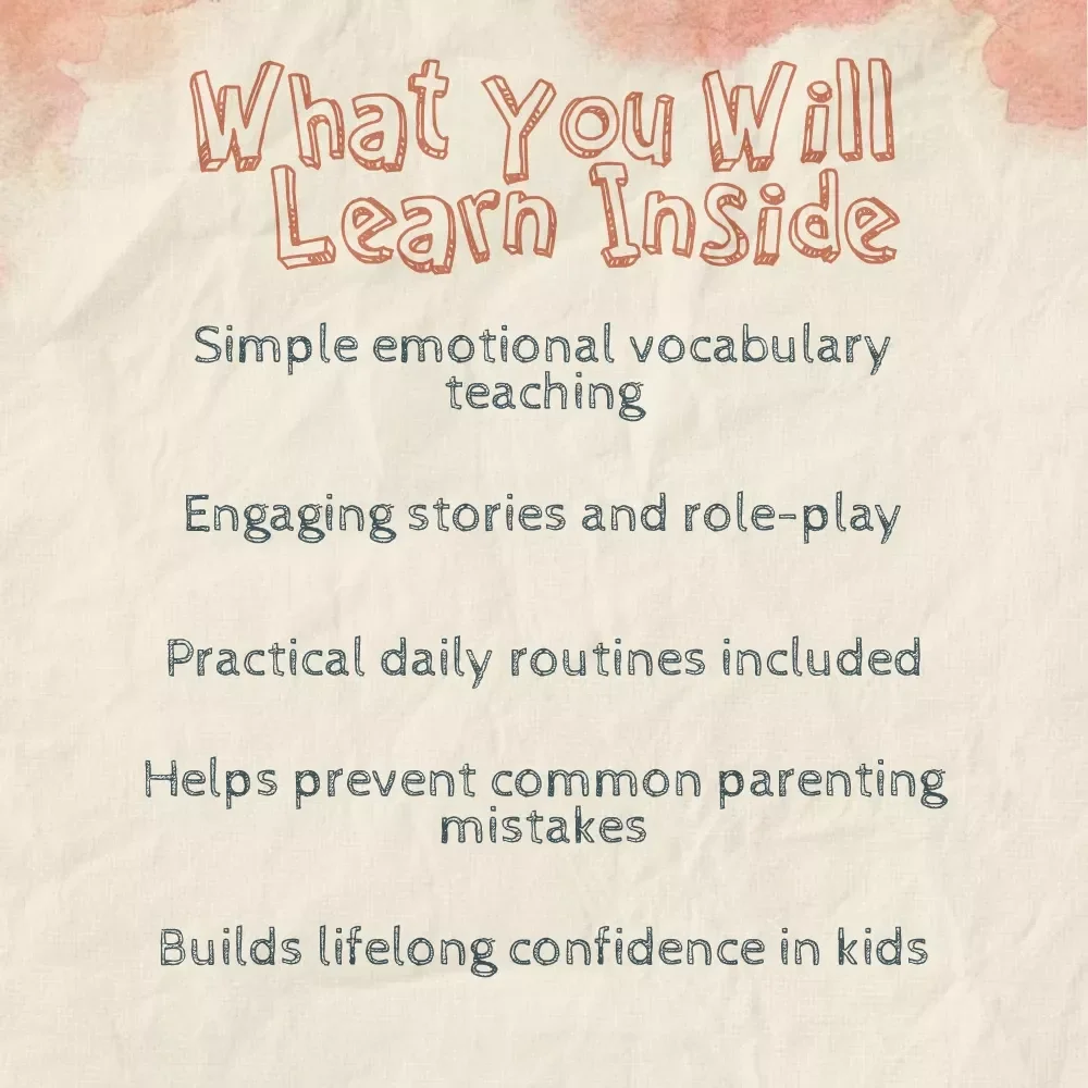 A Fun Guide to Teaching Toddlers About Emotions | How to Teach Toddlers to Identify Feelings | Digital Download Parenting Guide