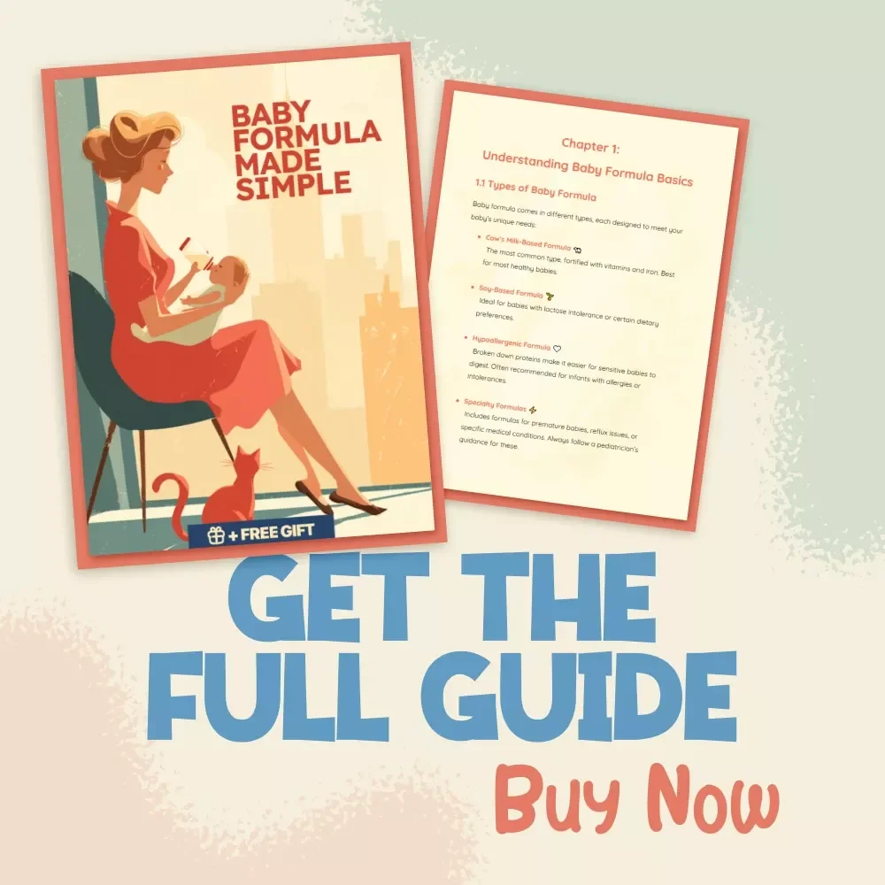 Baby Formula Made Simple | Ultimate Guide on How to Choose the Right Baby Formula | Digital Download for New Parents, Feeding Beginners, and Caregivers