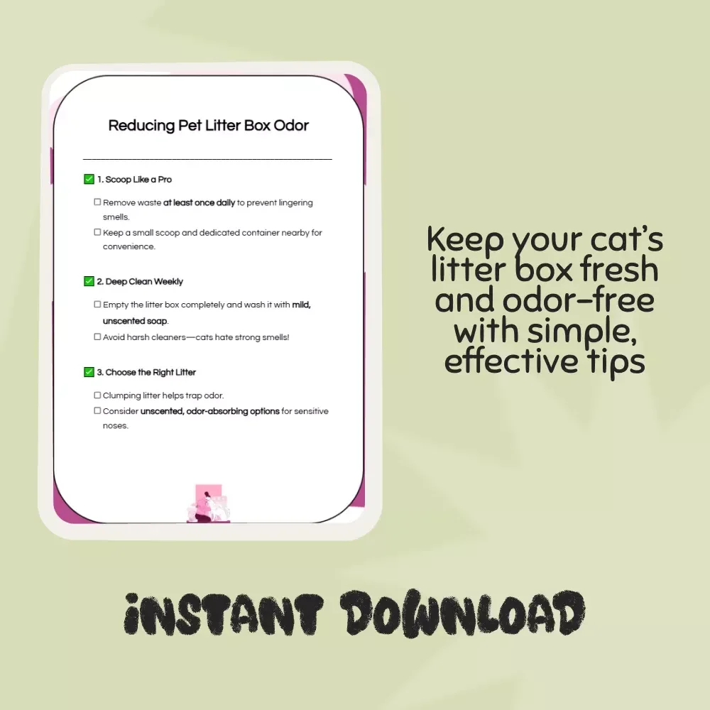 Reducing Pet Litter Box Odor: Expert Tips for a Fresh Home