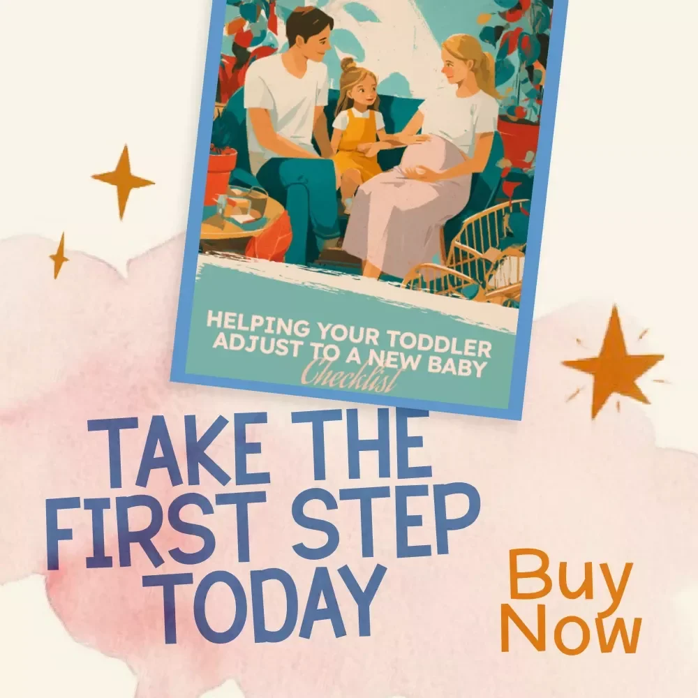 Helping Your Toddler Adjust to a New Baby | Digital Download Checklist & Parenting Guide for Smooth Sibling Transition