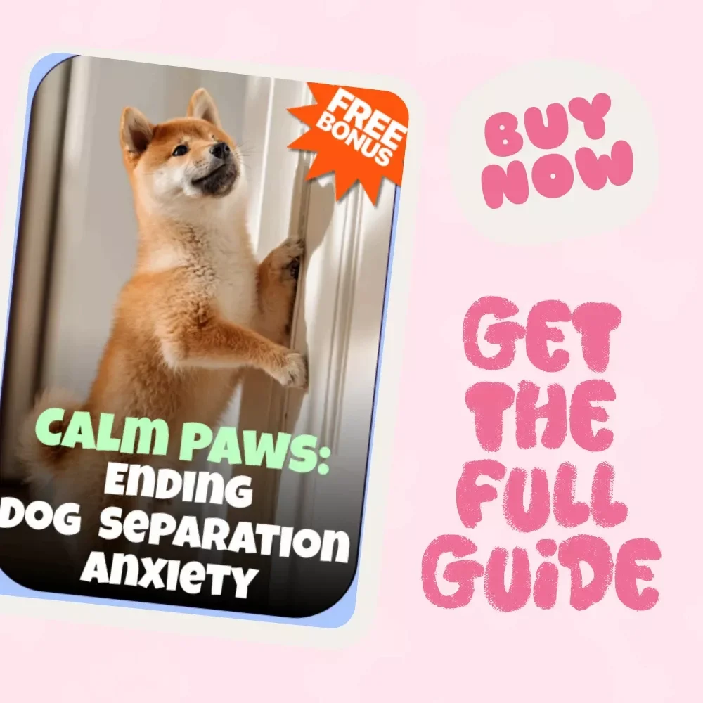 Calm Paws: Ending Dog Separation Anxiety - Ultimate Guide to Calming Your Dog's Anxiety with Proven Techniques, Case Studies & AI Prompts