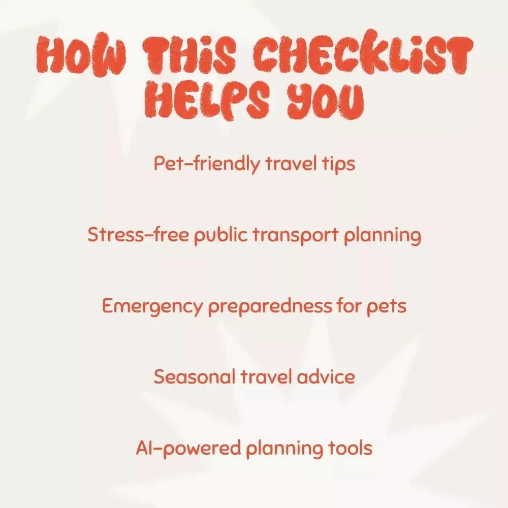 Traveling with Dogs on Public Transport Checklist - The Ultimate Guide to Pet-Friendly Travel