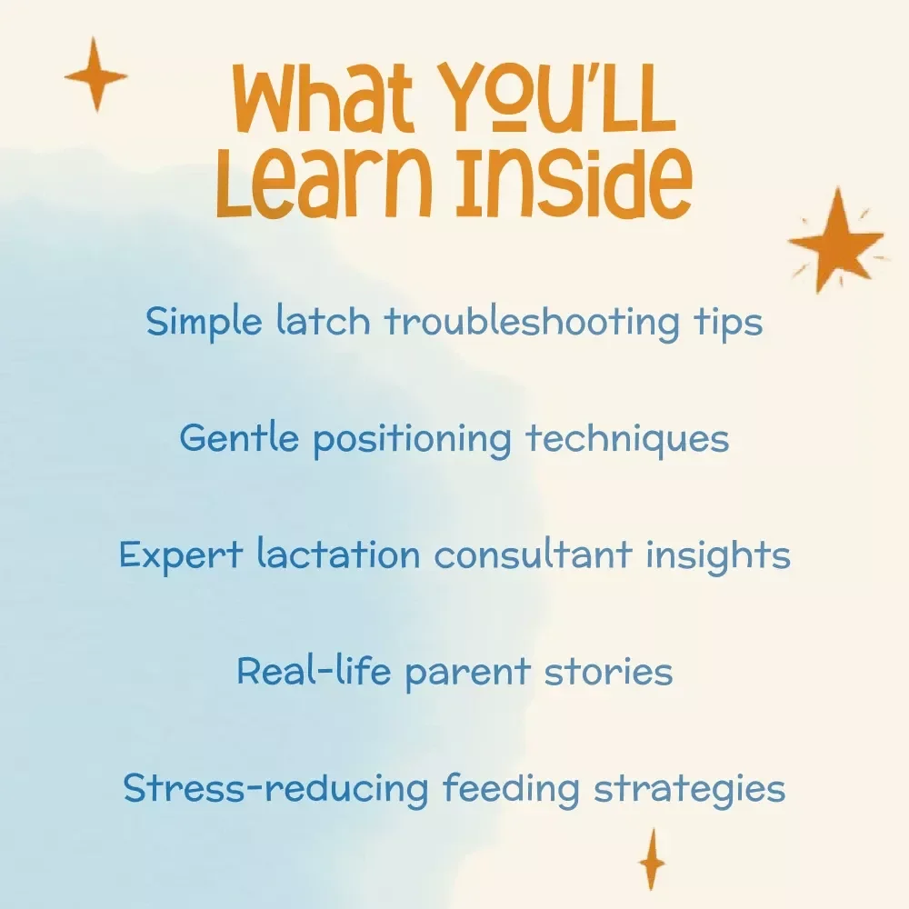 A Parent’s Gentle Guide When Baby Won’t Breastfeed | Digital Download eBook for Latch Challenges, Breastfeeding Support, New Mom Help, Nursing Tips, and Baby Feeding Solutions