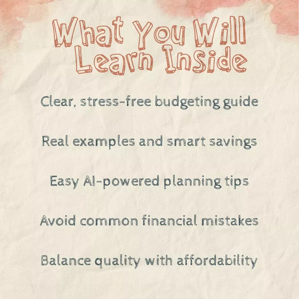 Planning Monthly Baby Expenses Made Simple | Printable Budgeting Guide for New Parents | How to Plan Monthly Expenses for Baby | Digital Download eBook & Checklist