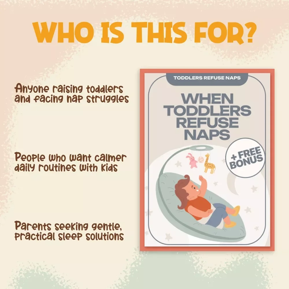 When Toddlers Refuse Naps | Gentle Guide for Parents | What to Do When Toddler Won’t Nap | Sleep Tips, Calming Strategies, AI Tools & Bedtime Routines