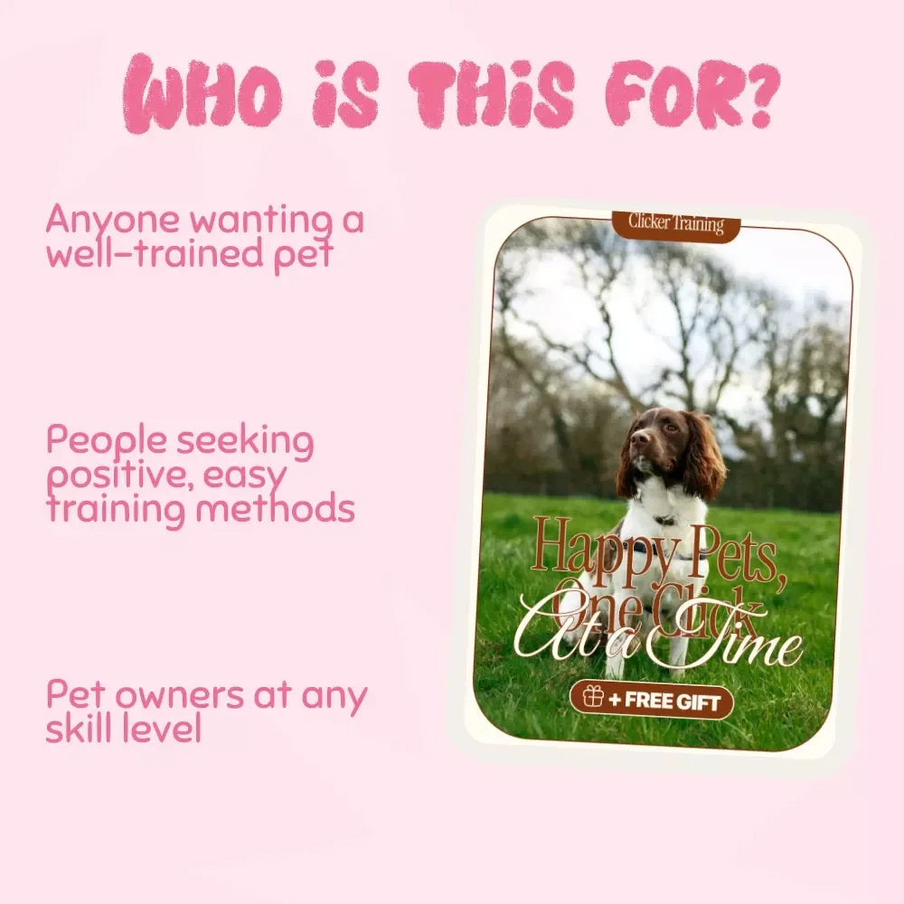 Happy Pets, One Click at a Time: Your Complete Guide to Introducing Clicker Training at Home