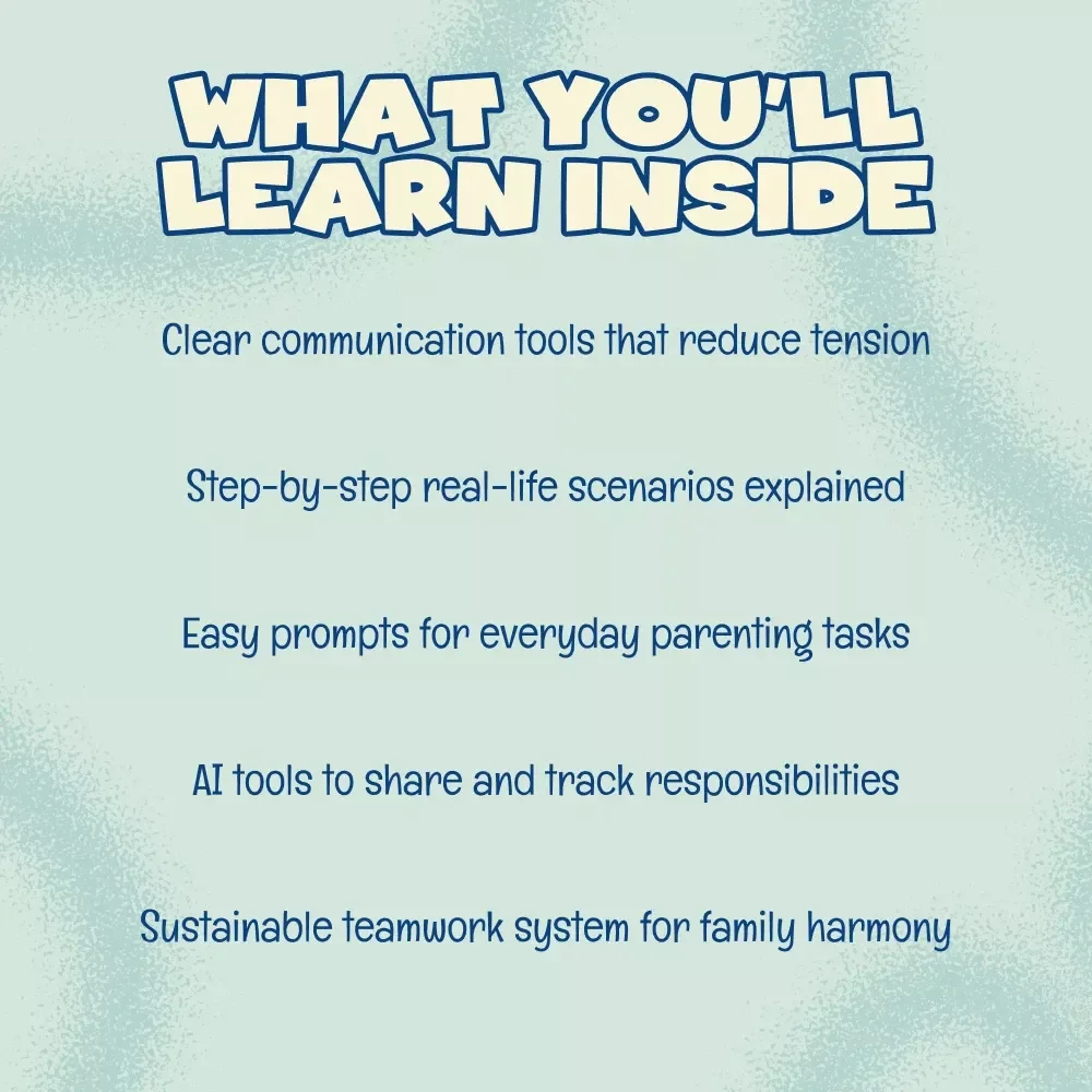 Team Baby: How to Ask for More Help Without the Drama | Parenting Communication Ebook on How to Ask Partner for More Help