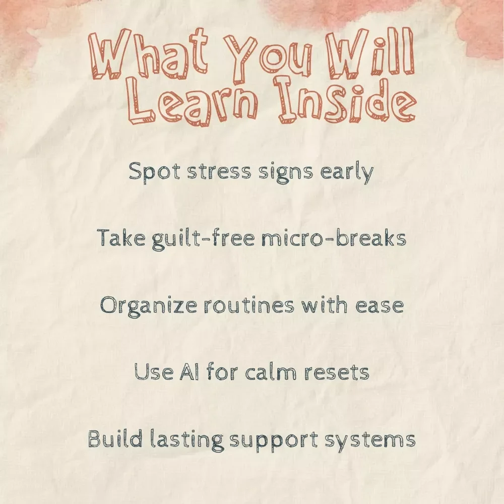 A Practical Guide for When Parenting Feels Too Much | Digital Parenting Guide | What to Do When Overwhelmed with Parenting