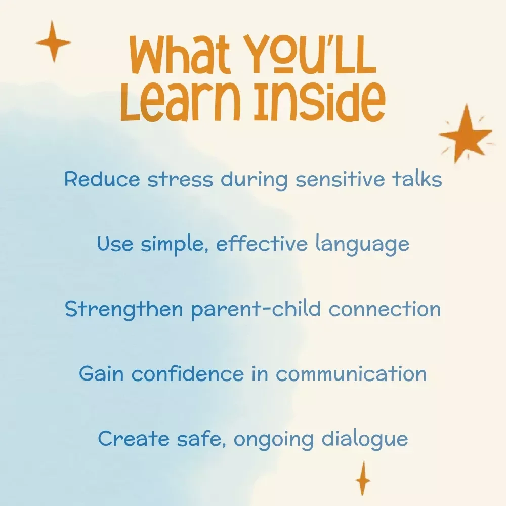 Discussing Difficult Topics with Kids | Parenting eBook | Gentle Conversation Guide for Parents, Child Development, Active Listening & Emotional Support